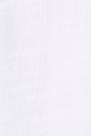 Product shot of the Snowbell Flowy Shirt in colour White (White), detail