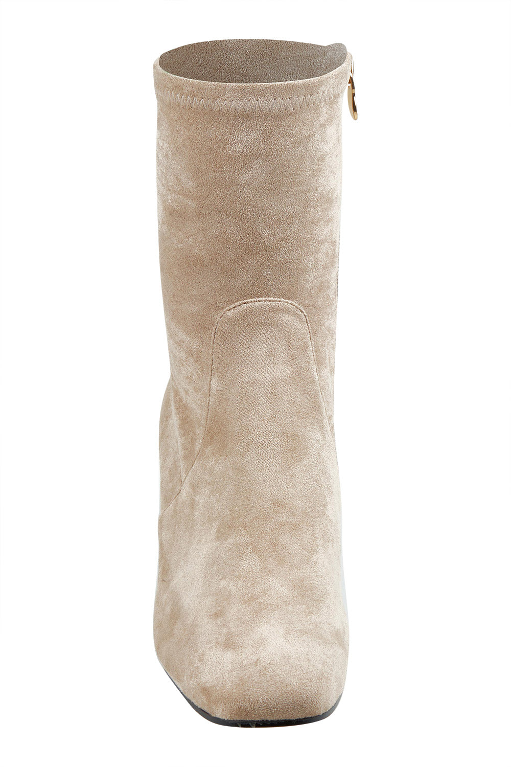 Product shot of the Hartful Stretch Ankle Boot in colour Taupemicro, detail
