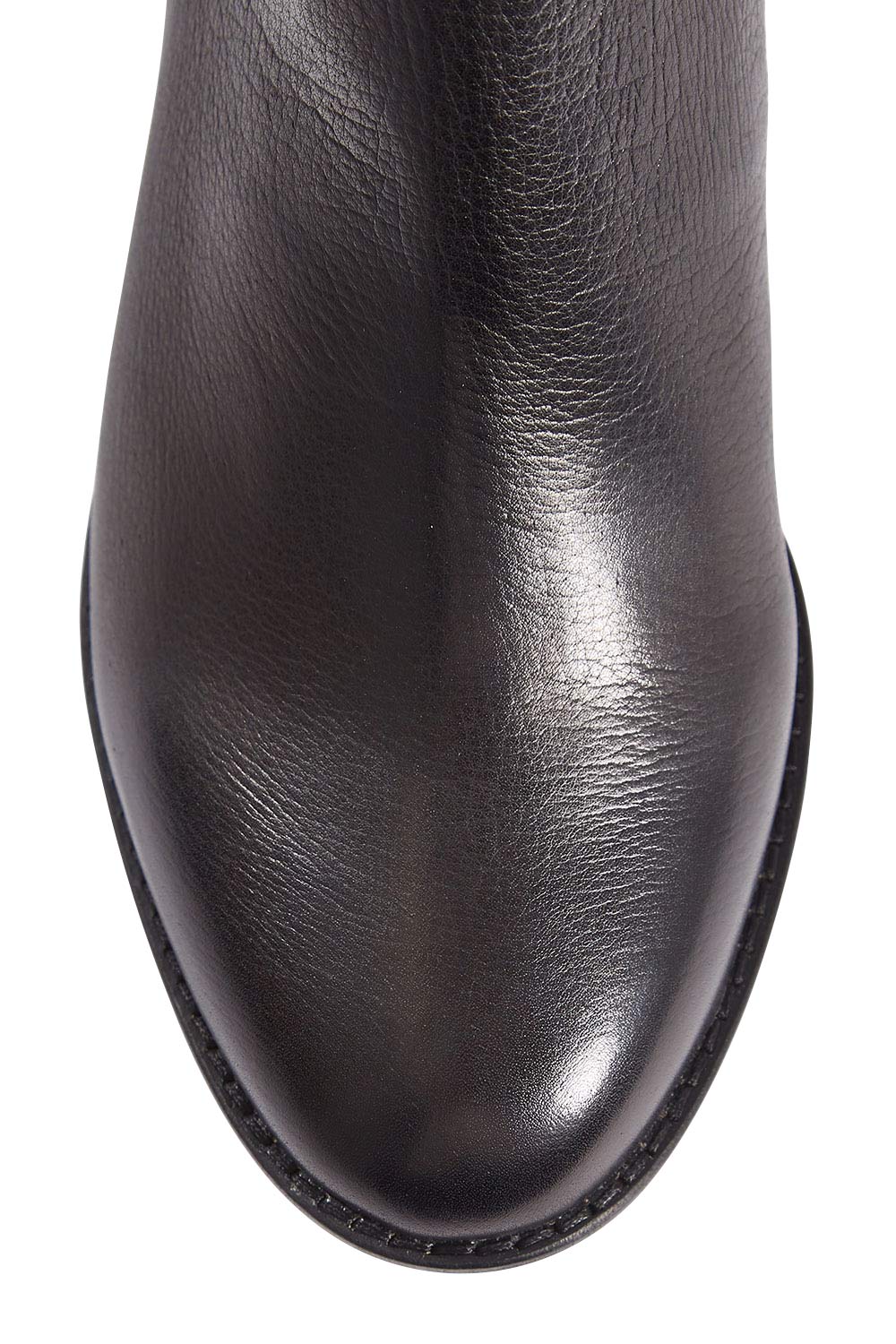 Product shot of the Mockas Ankle Boot in colour BlackBlack (Black), detail