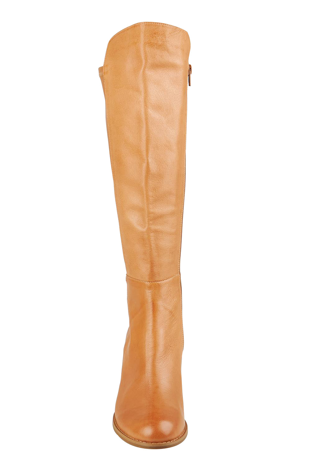 Product shot of the Setley Stretch Boot in colour Dktan, detail