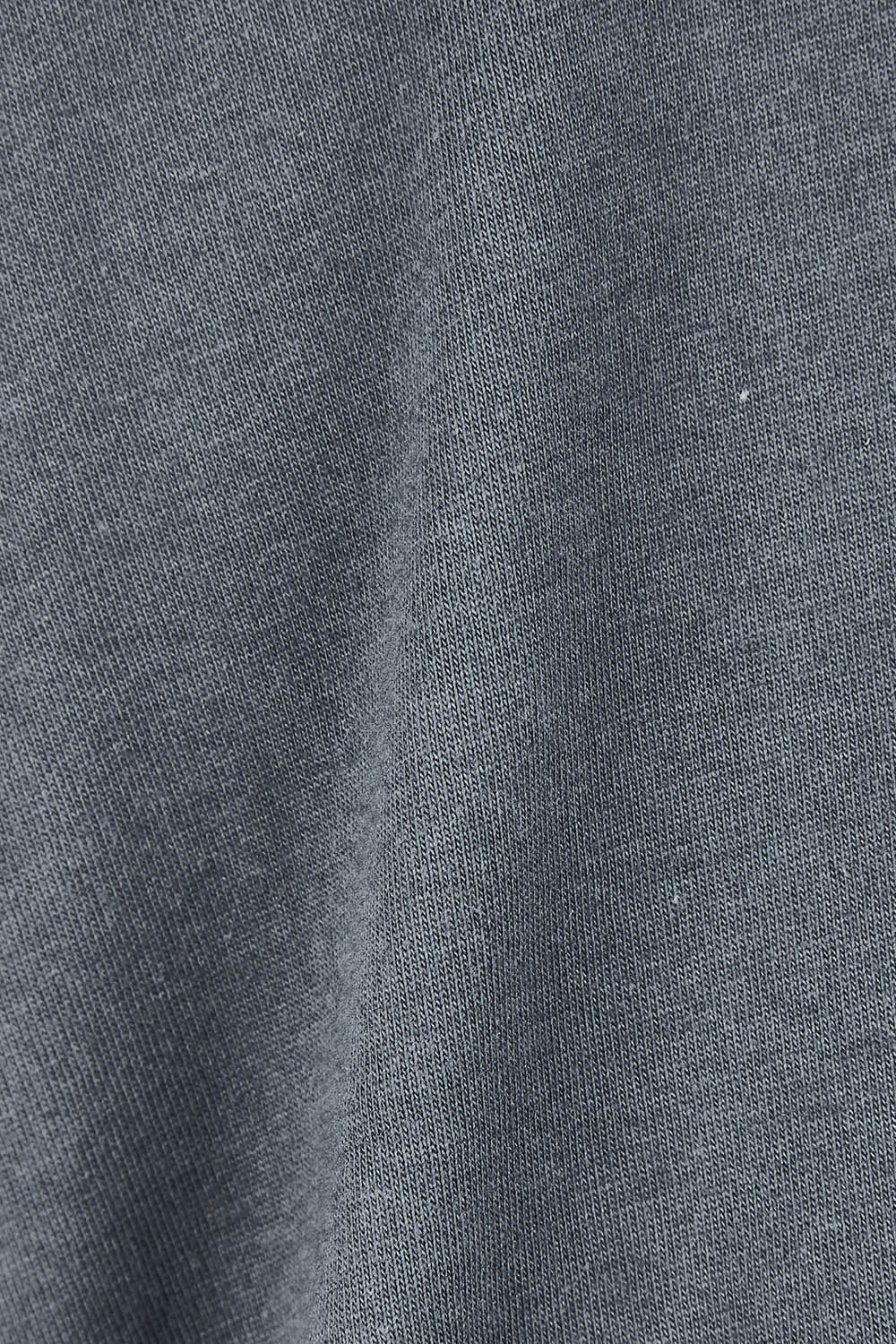 Product shot of the Way Back Tee in colour Smoke (Grey), detail