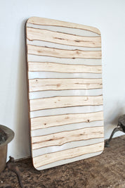Product shot of the Chobe Plank Board in colour Natural, detail