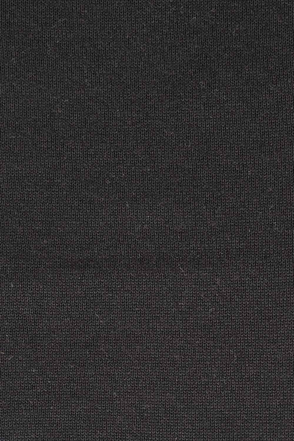 Product shot of the Astor Snood in colour Raven (Black), detail