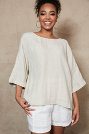 Preloved Studio Relaxed Top - Tusk