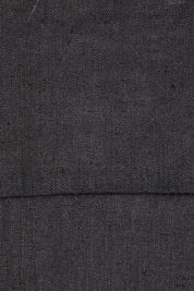 Product shot of the Studio Relaxed Top in colour Ebony (Black), detail