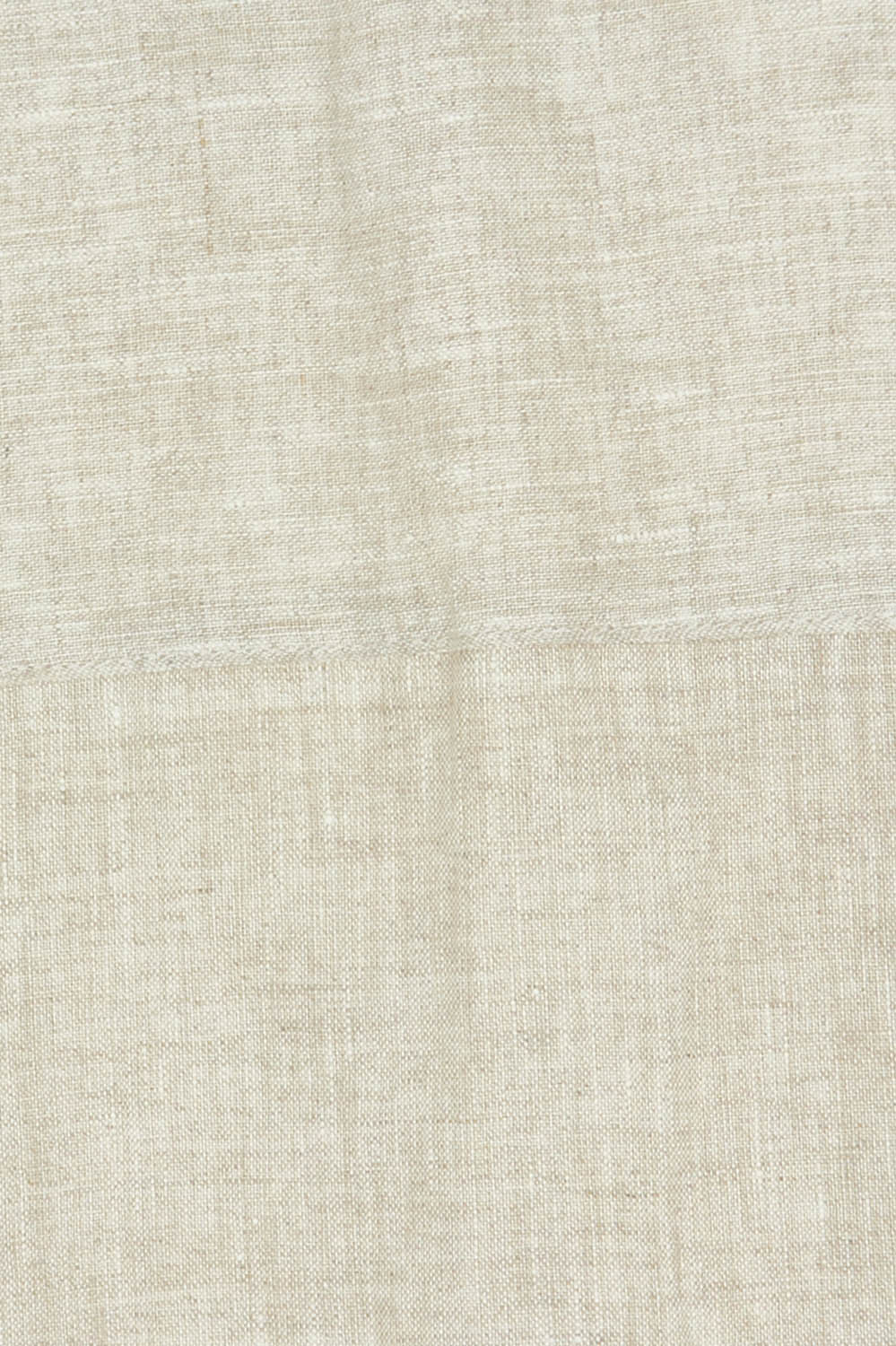 Product shot of the Studio Linen Dress in colour Tusk, detail