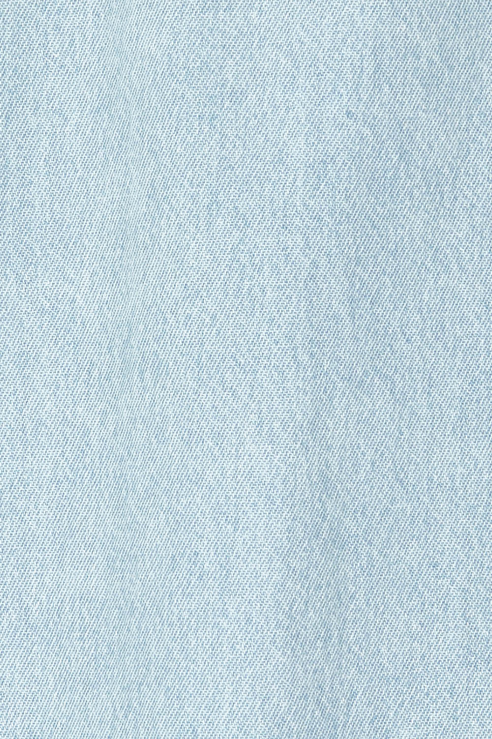 Product shot of the Playa Cotton Tank in colour Capri (Blue), detail