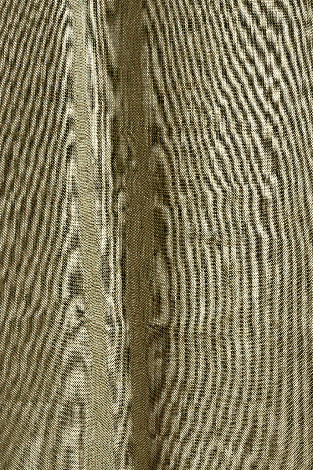 Product shot of the Nama Shirt Dress in colour Fern (Green), detail