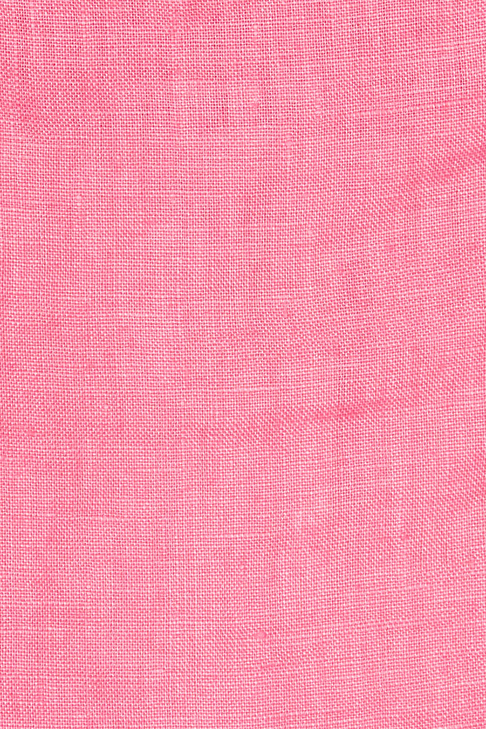 Product shot of the Halcyon Linen Tank in colour Musk (Pink), detail