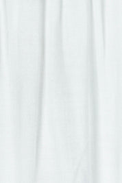 Product shot of the La Mer Tie Tank in colour Opal (White), detail