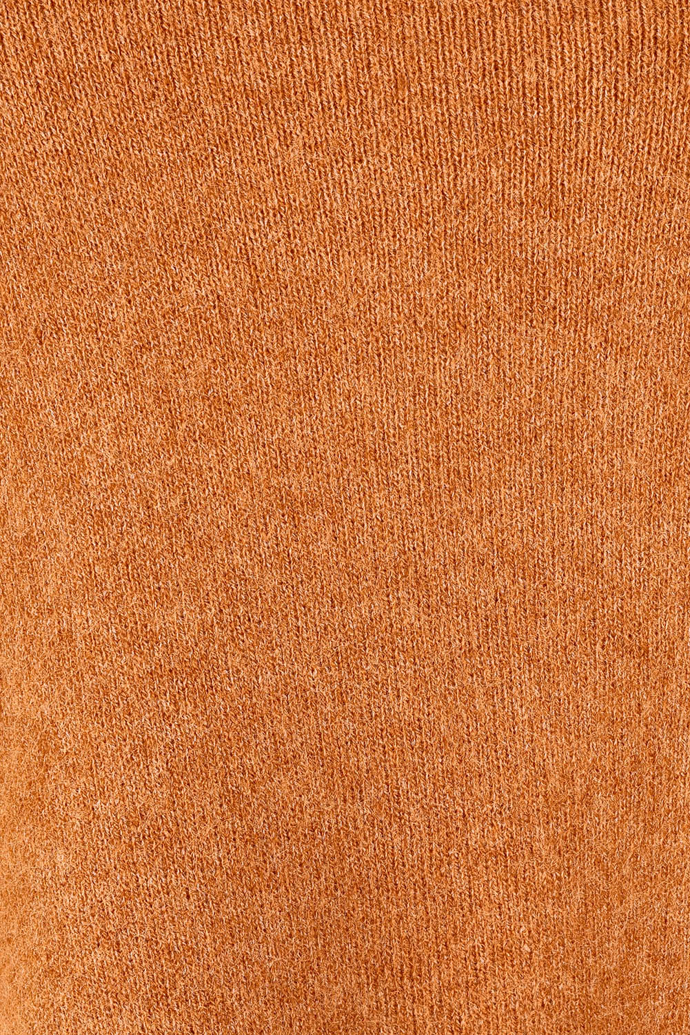 Product shot of the Avino Poncho in colour Tobacco, detail