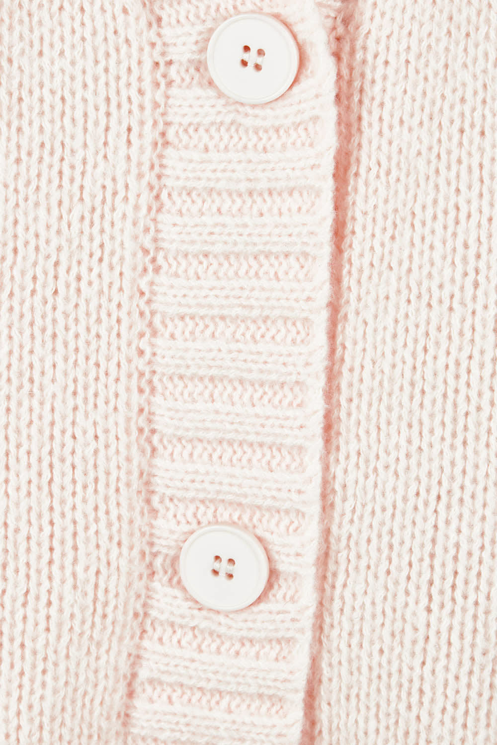 Product shot of the Katana Cardigan in colour Ecru, detail