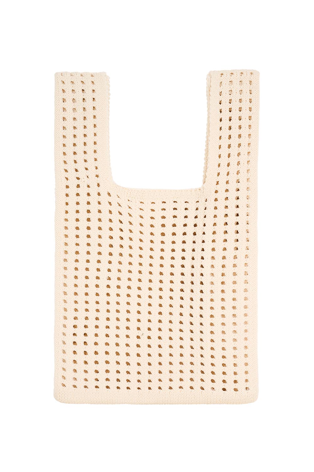 Product shot of the Positano Tote in colour Clay, from the front
