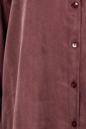 Calista Shirt - Mahogany