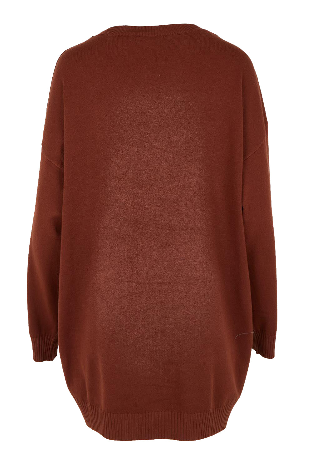 Samira Relaxed Knit - Mahogany