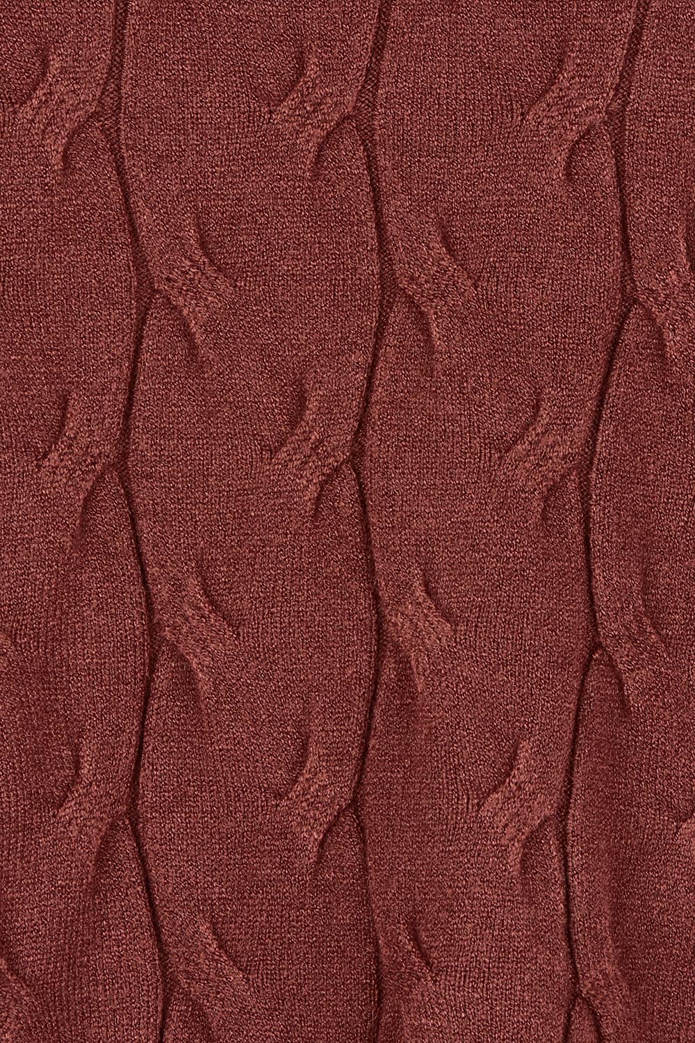Samira Relaxed Knit - Mahogany