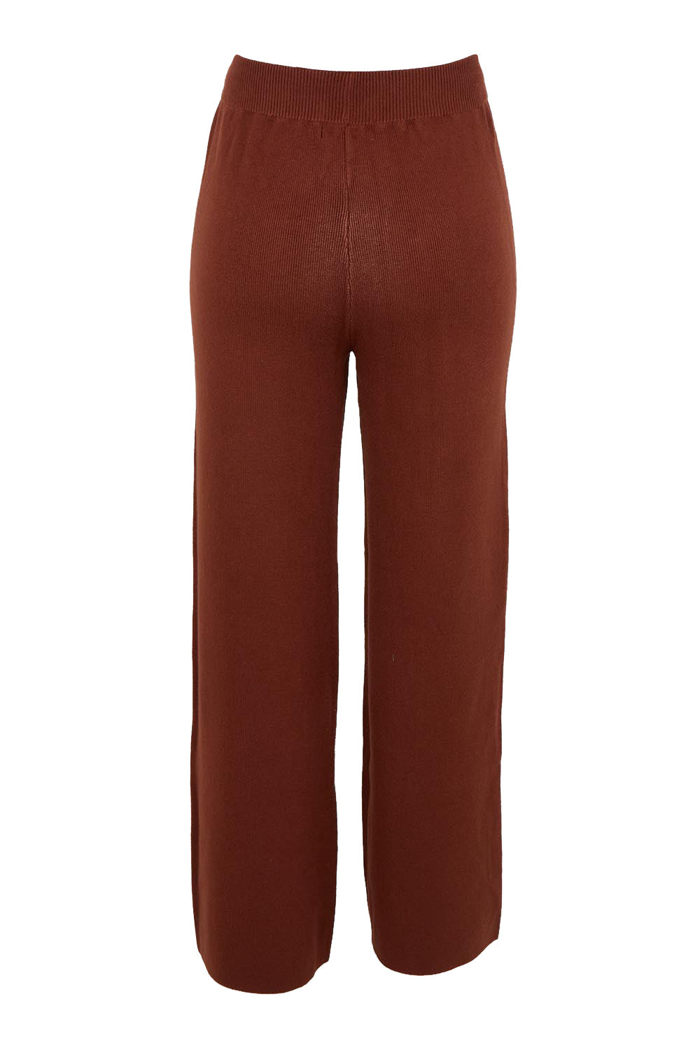 Samira Knit Pant - Mahogany
