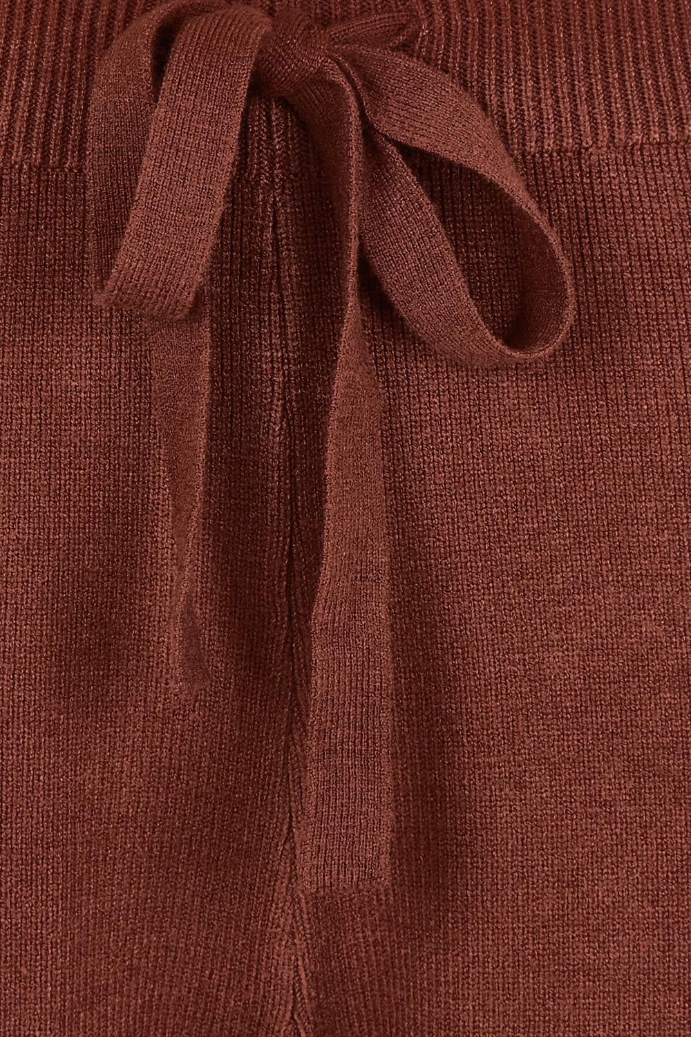 Samira Knit Pant - Mahogany