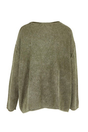 Apache  Cotton Jumper - Pampas