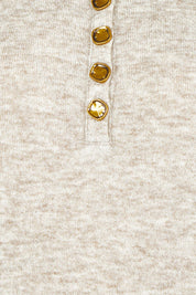 Rumi Long Sleeve Top - Bisque