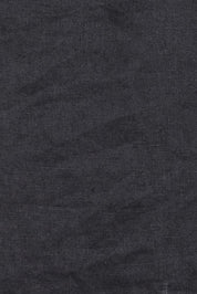 Product shot of the Studio Linen Tank Maxi Dress – Black in colour Black, showing detail