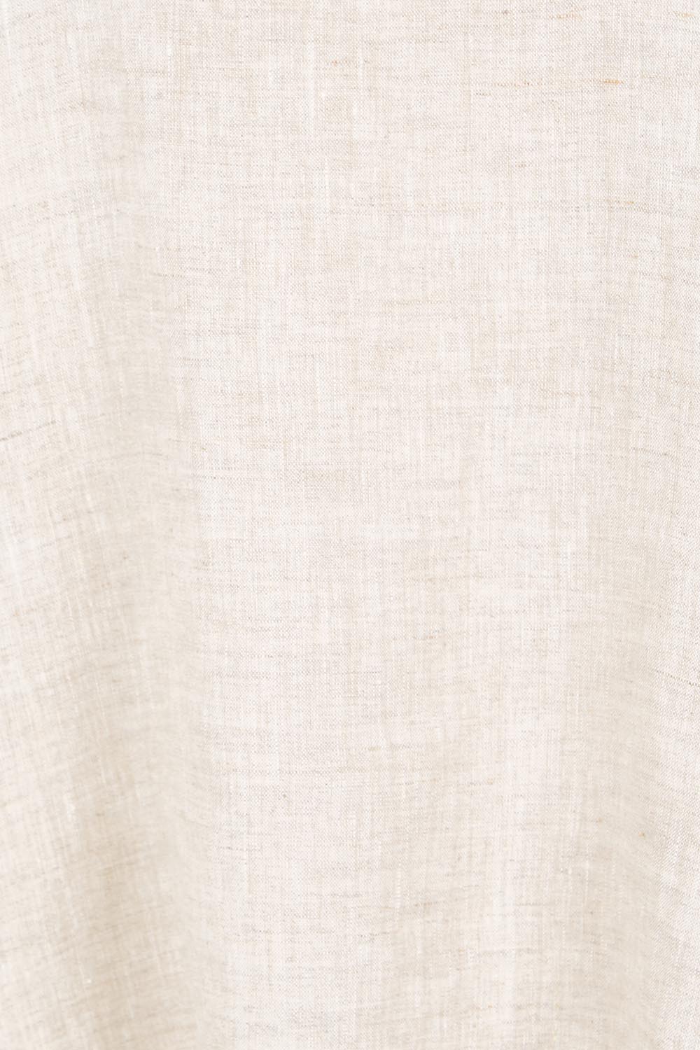Product shot of the Maris Relaxed Splice Linen Top – Tuskblack in colour Tuskblack, showing detail