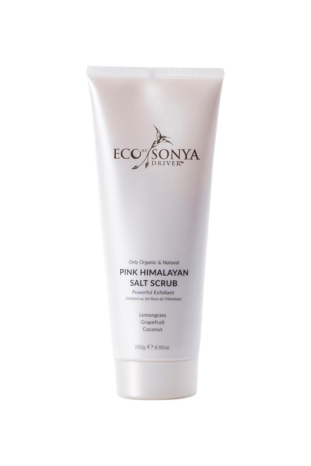 Product shot of the Pink Himalayan Salt Scrub in colour Multi, from the front