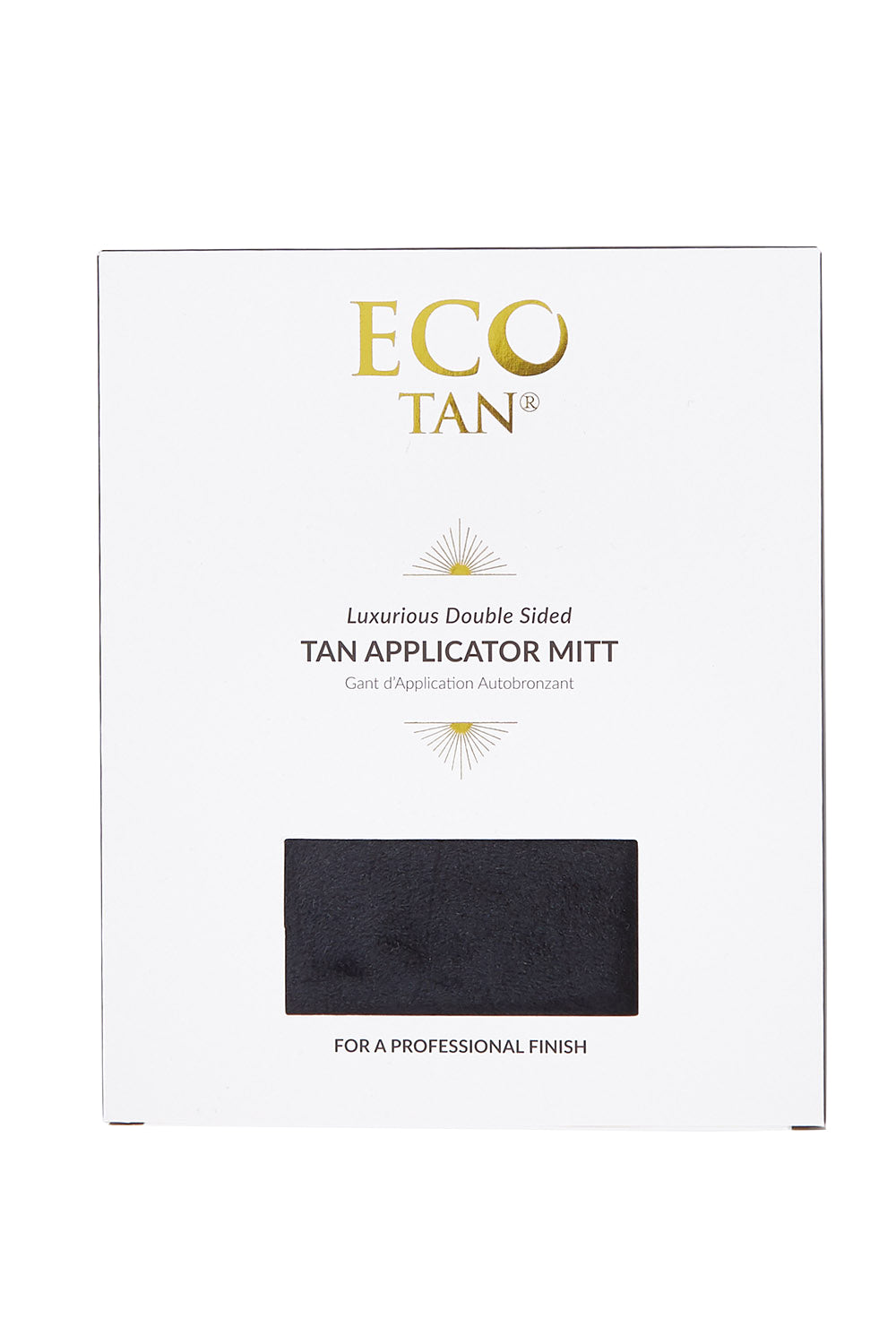 Product shot of the Tan Applicator Mitt in colour Natural, from the front