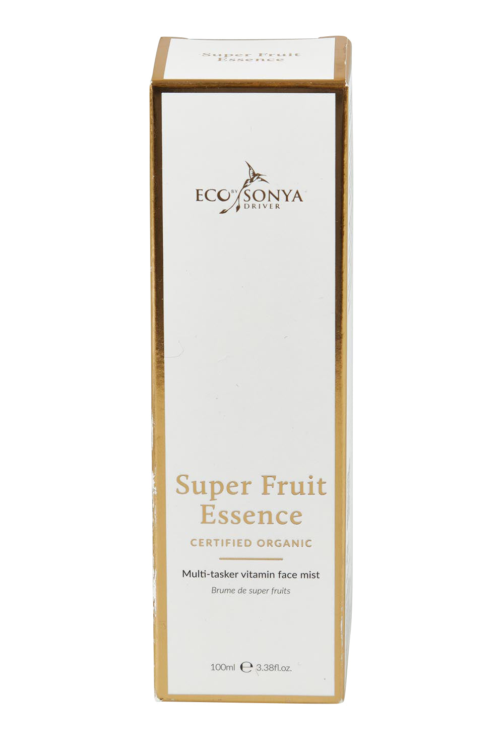 Product shot of the Super Fruit Essence in colour Natural, from the front