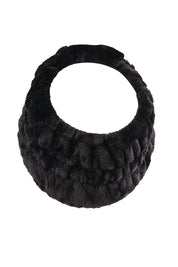Product shot of the Skin Compost Headband - Natural in colour Natural, from the back