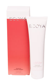 Product shot of the Guava And Lychee Hand Cream in colour Guava (Pink), from the front