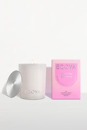 Product shot of the Mini Madison Candle - Sweetpea in colour Sweetpea, from the front