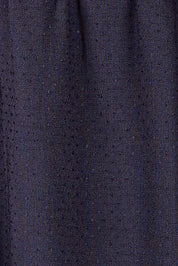 Product shot of the Kiara Dress in colour Dsapphi (Blue), detail