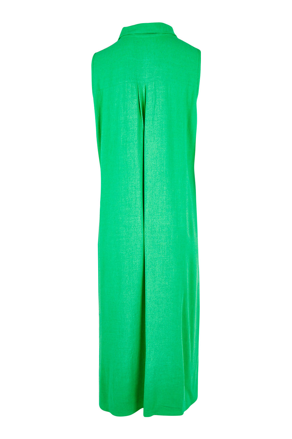 Preloved Cara Sleeveless Shirt Dress - Brghtgre