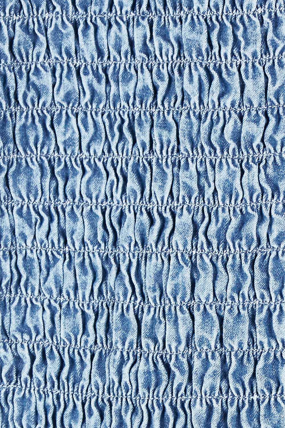Product shot of the Jules Dress in colour Blue (Blue), detail