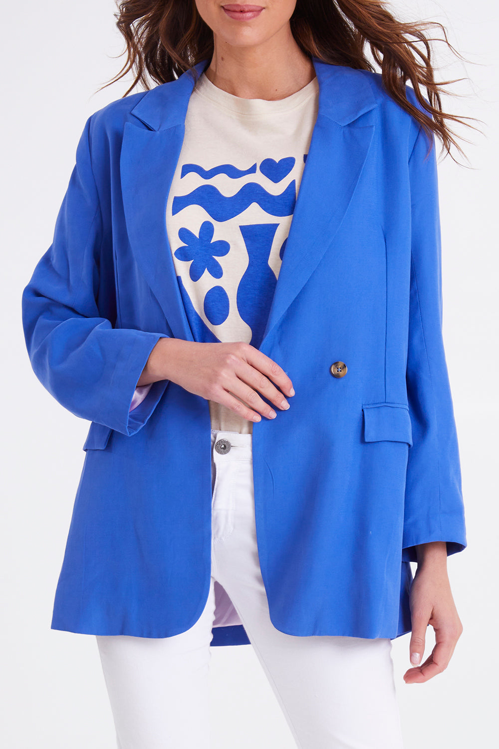 Preloved Rhiannon Blazer - Royalblue