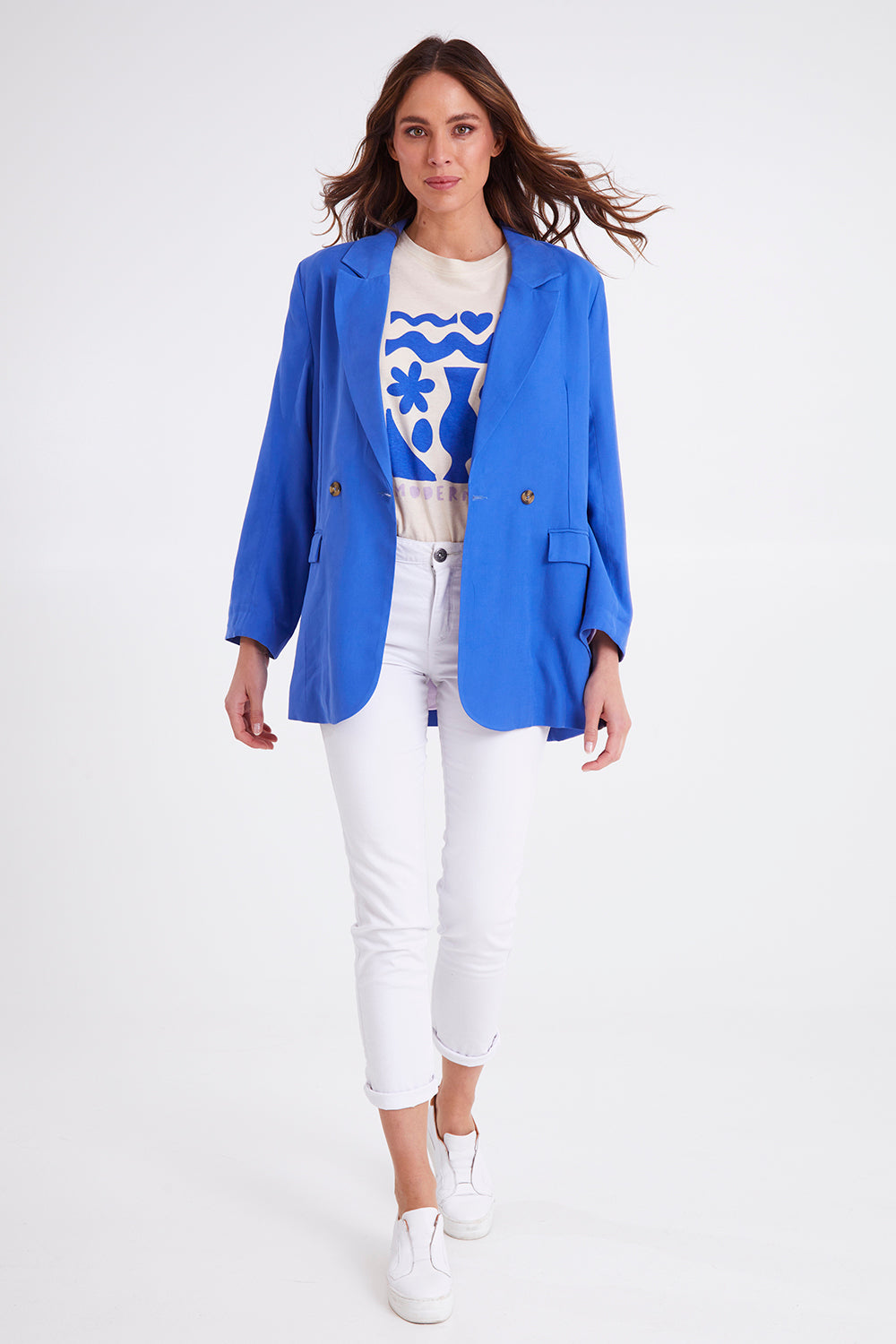Preloved Rhiannon Blazer - Royalblue