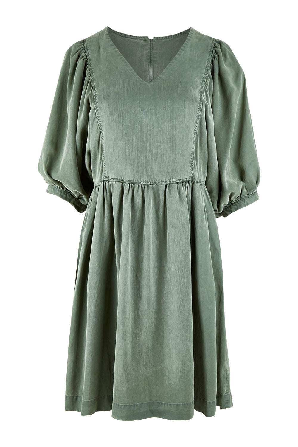 Preloved Bliss Washed Dress - Clover