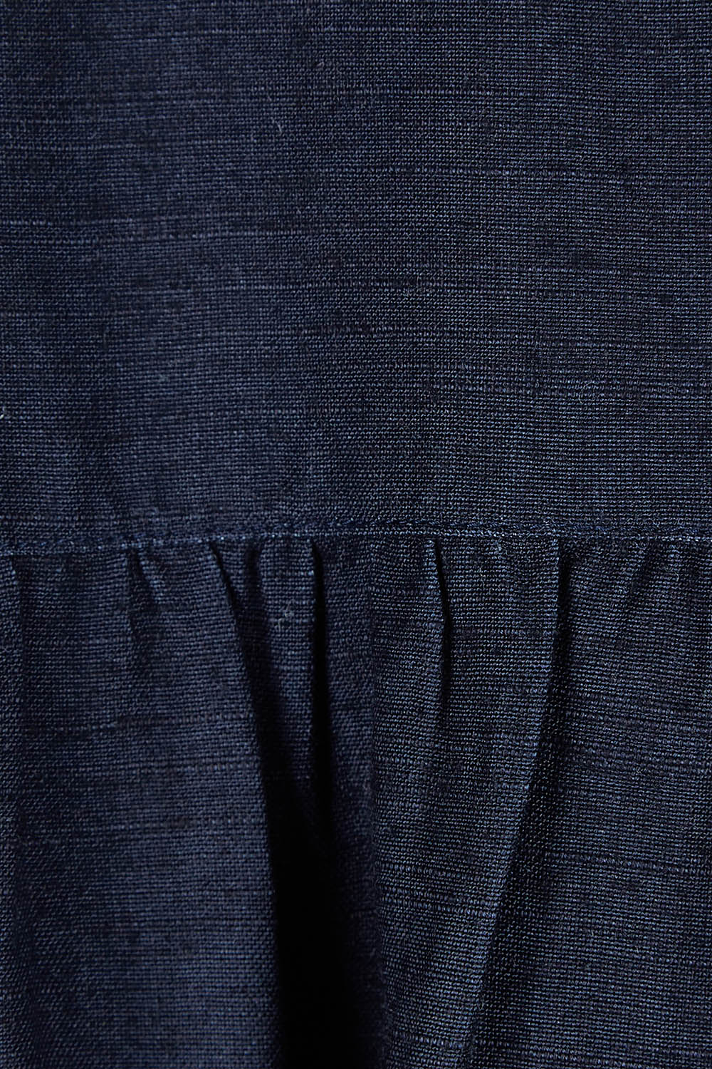 Product shot of the Clem Shirt in colour Navy (Blue), detail