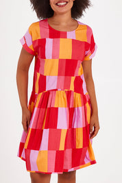 Preloved Soleil Check Dress - Solcheck