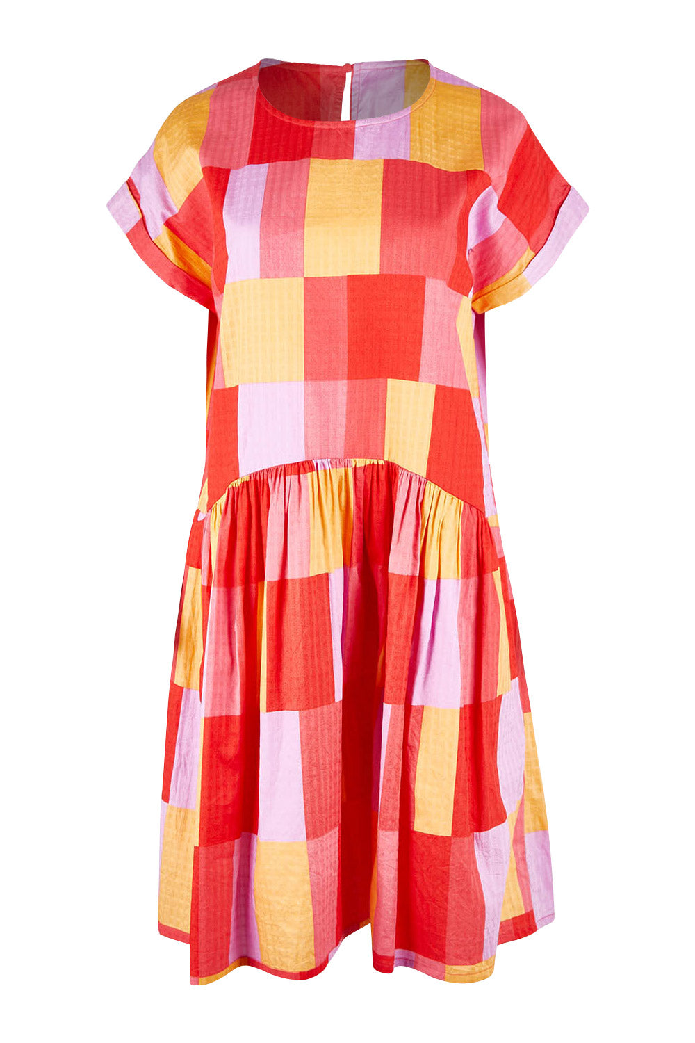 Preloved Soleil Check Dress - Solcheck