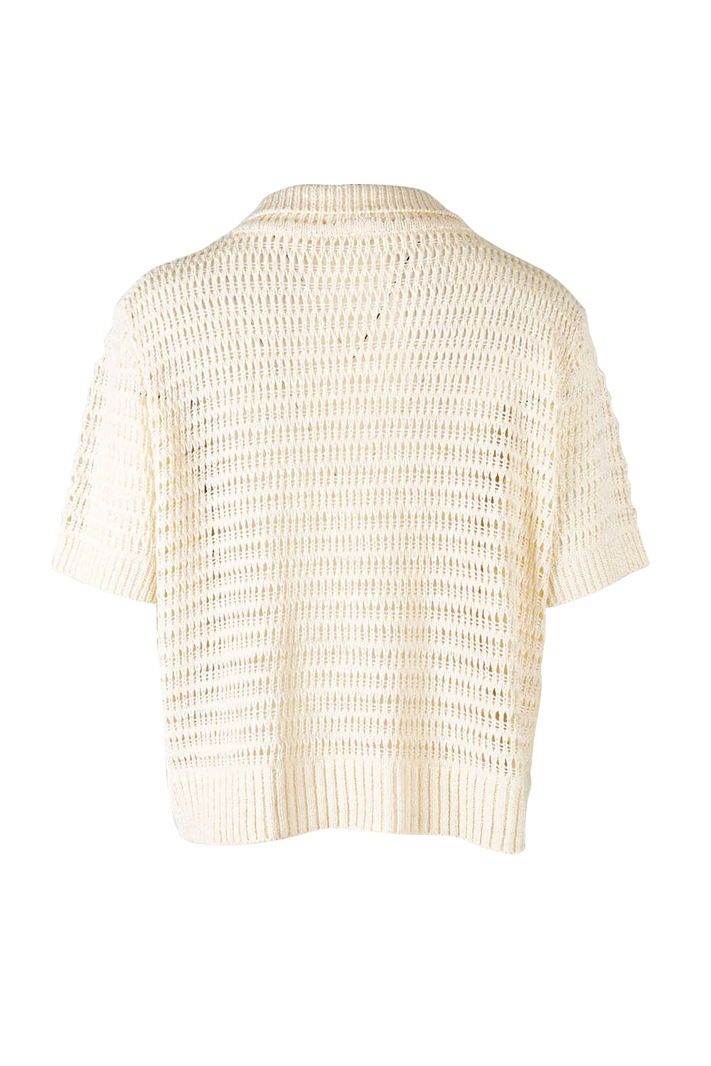 Product shot of the Bay Knit in colour Pearl, from the back