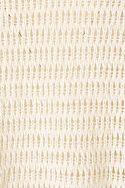 Product shot of the Bay Knit in colour Pearl, detail