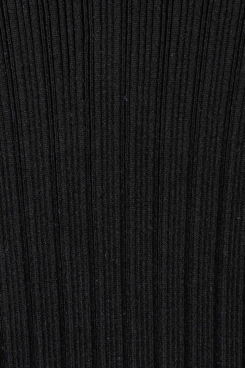 Product shot of the Maple Knit Dress in colour Black (Black), detail