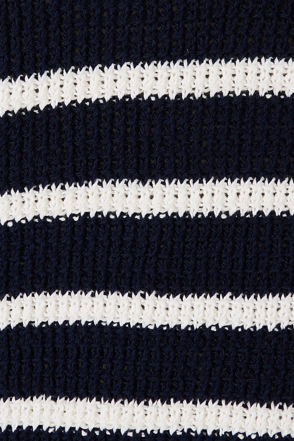Product shot of the Fawn Combo Knit in colour Drksapp (Blue), detail