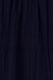 Product shot of the Fennel Shirt in colour Navy (Blue), detail