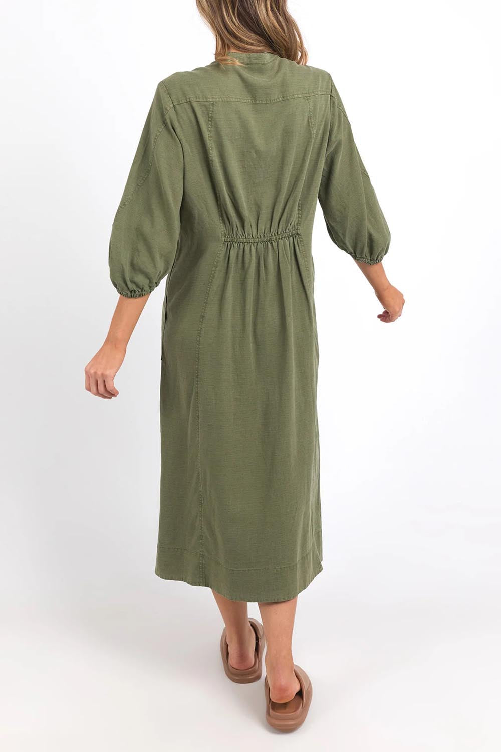 Preloved Mila Utility Dress - Clover