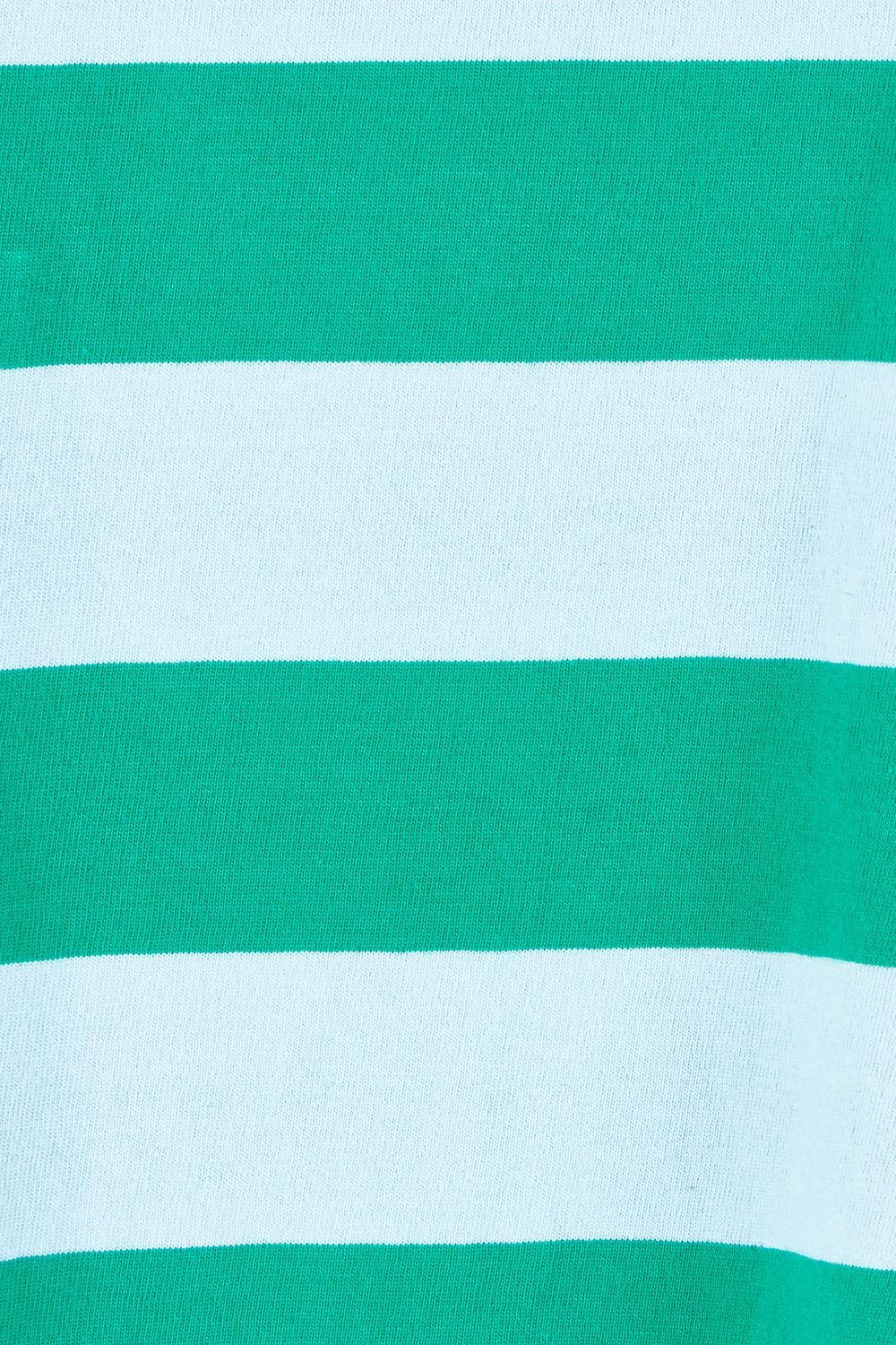 Product shot of the Poet Cotton Tee in colour Greenblue, detail