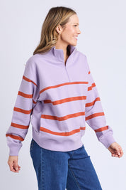 Lane Zip Crew – Lilac
