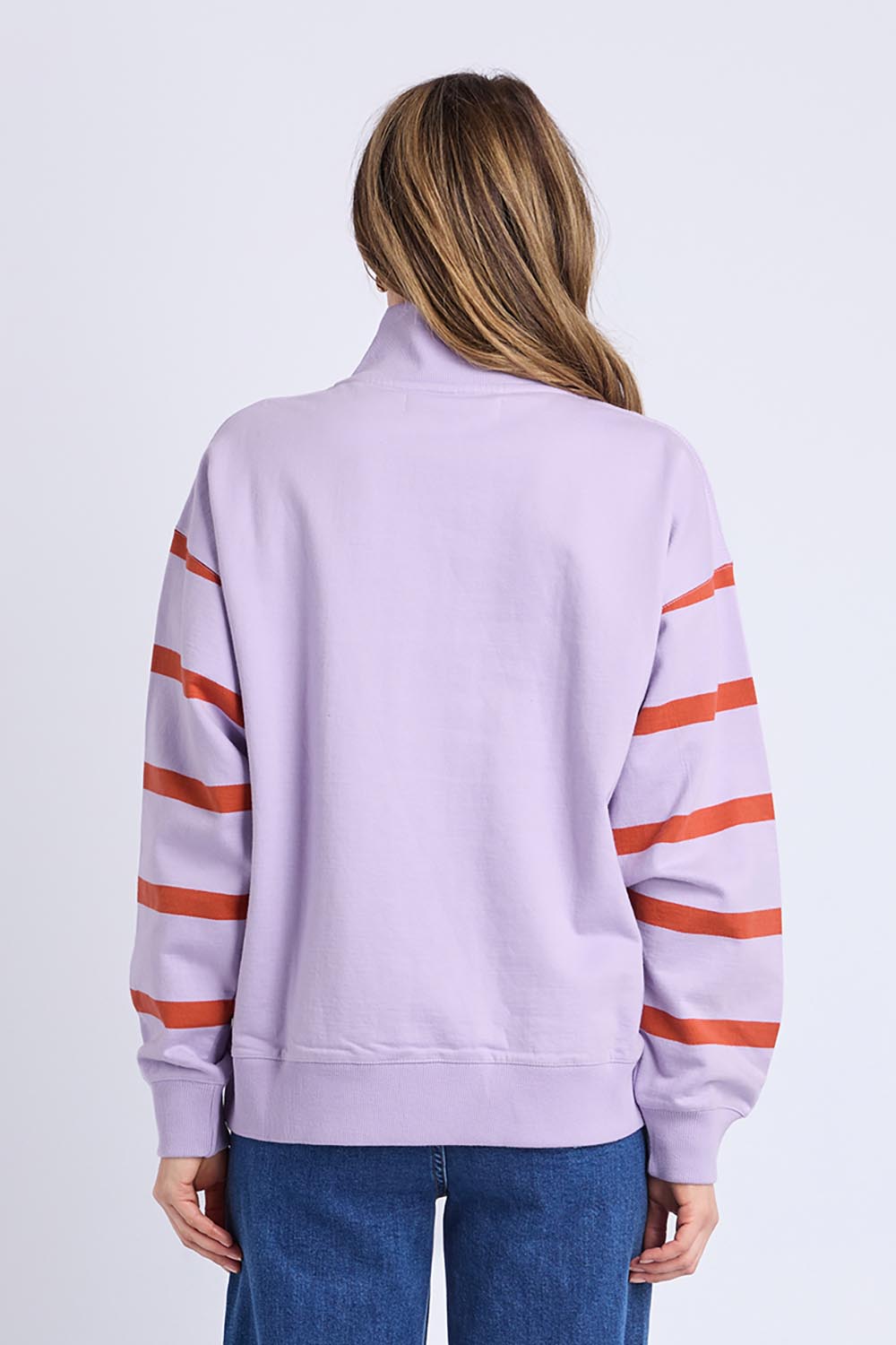 Lane Zip Crew – Lilac